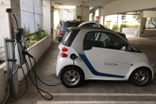electric car charges